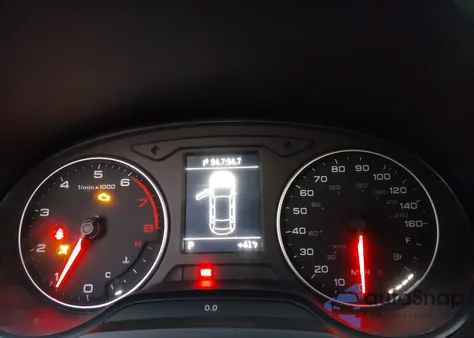 2015 Audi A3 2.0T Premium z USA, uszkodzony, nr VIN WAUBFGFF7F1002386